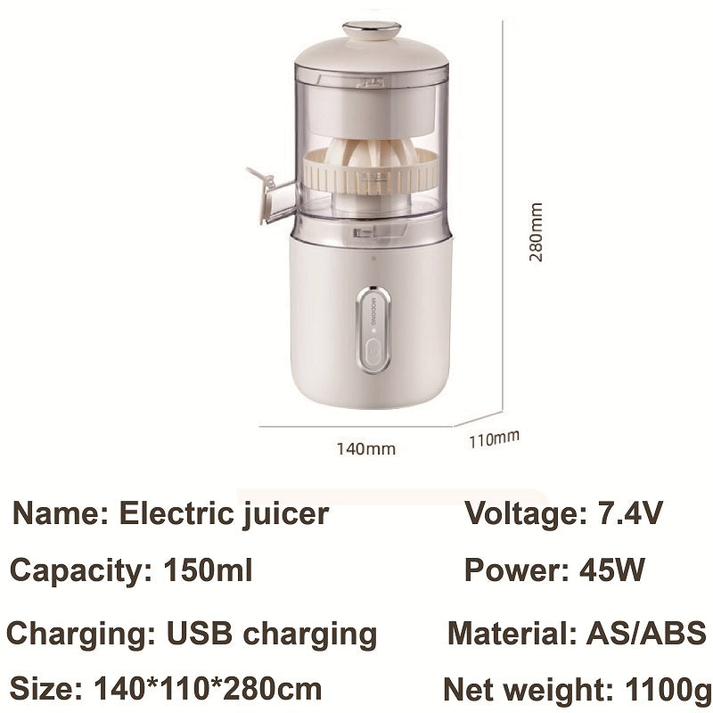 Rechargeable Wireless Electric Juicer