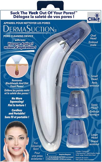 Dermasuction – 4 in 1 Blackhead Whitehead Extractor | AURUM