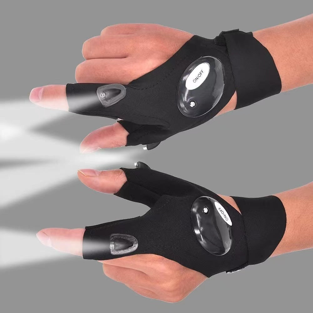 LED Flashlight Gloves